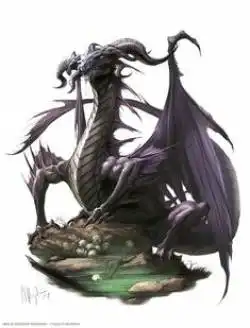 Dragon Negro Anciano